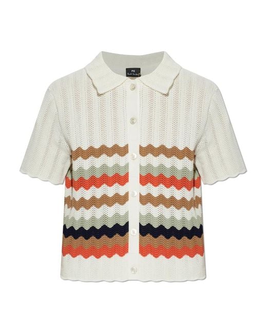 Paul Smith White Cardigans