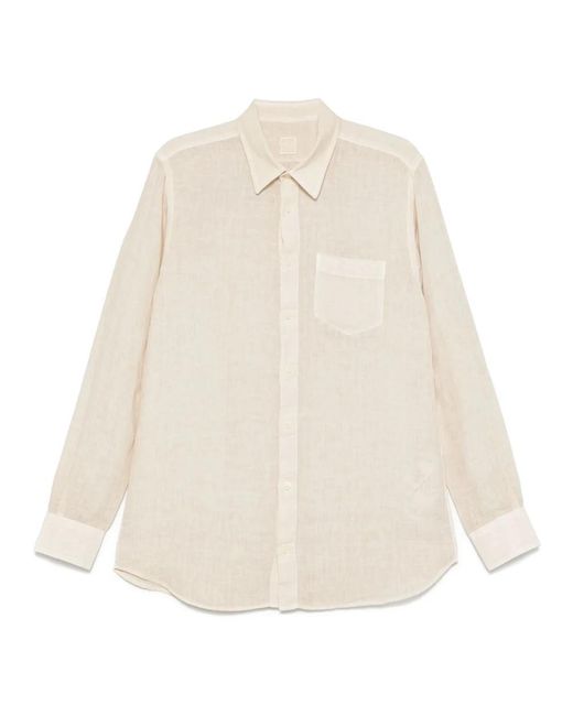 120% Lino Natural Casual Shirts for men