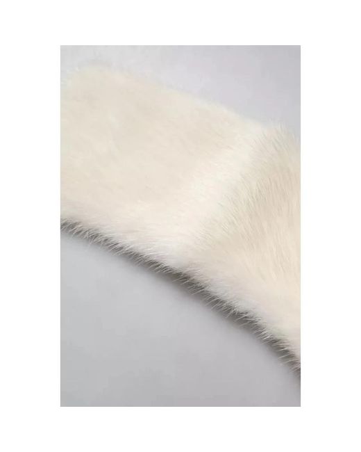 Dolce & Gabbana White Winter Scarves