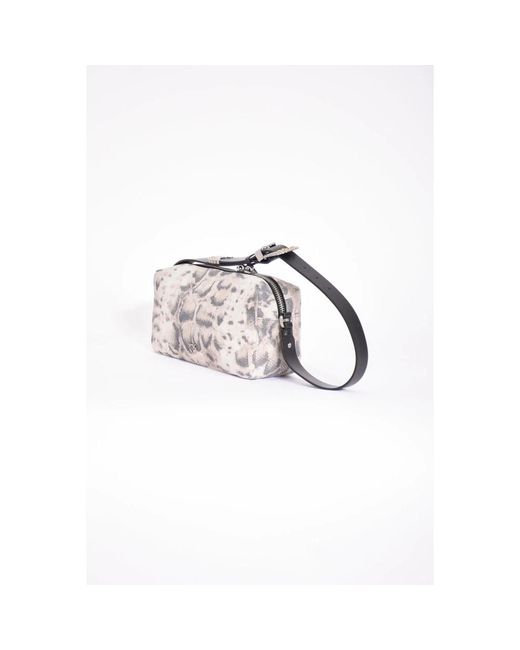 Pinko White Cross Body Bags