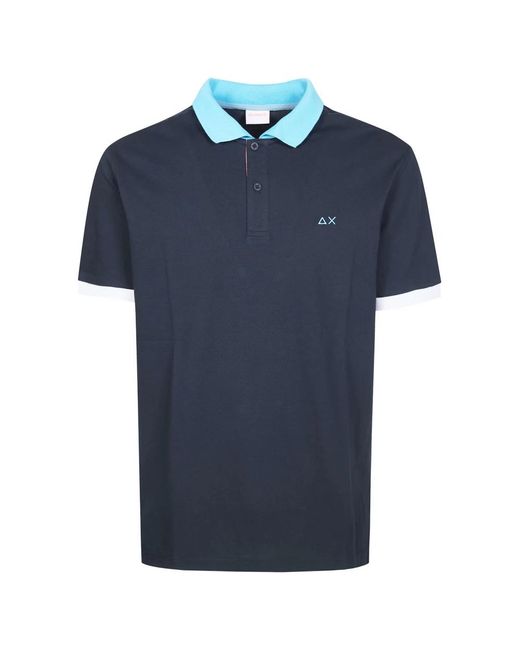 Sun 68 Polo 3 Colori in het Blue voor heren