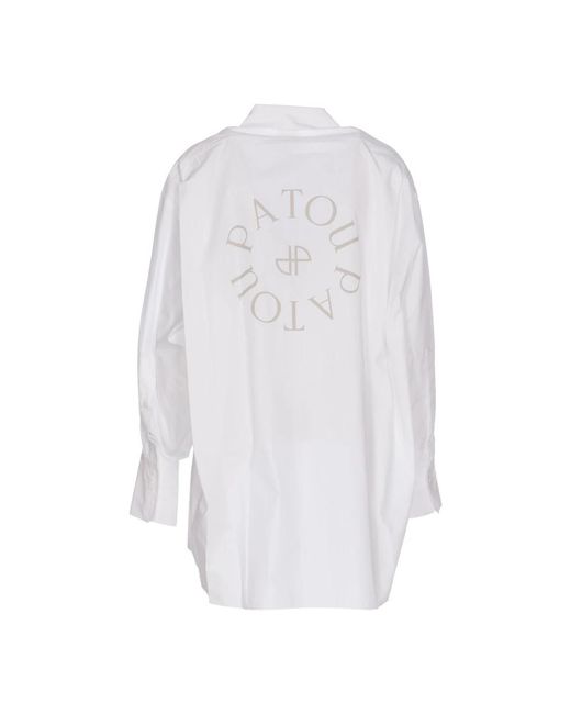 Patou White Shirt Dresses
