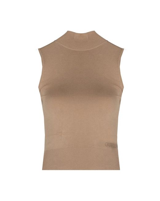 Turtlenecks Guess en coloris Brown