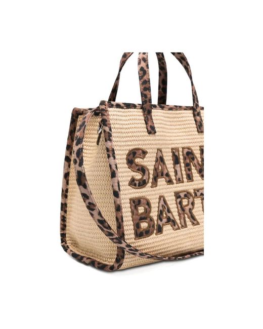 Mc2 Saint Barth Natural Shopping Bags