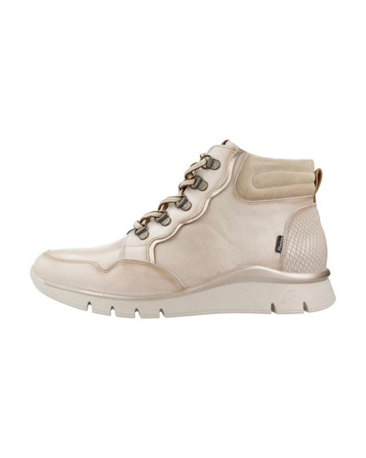 Fluchos Natural Schnürstiefel