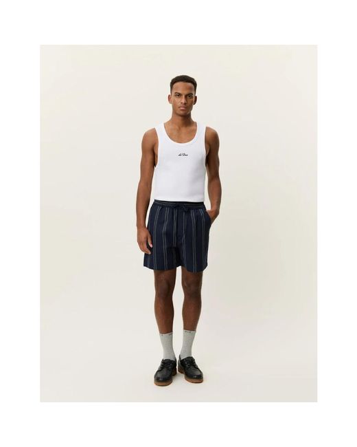 Les Deux Blue Casual Shorts for men