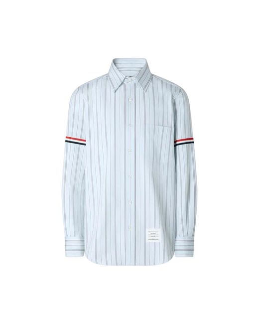 Thom Browne Blue Casual Shirts for men