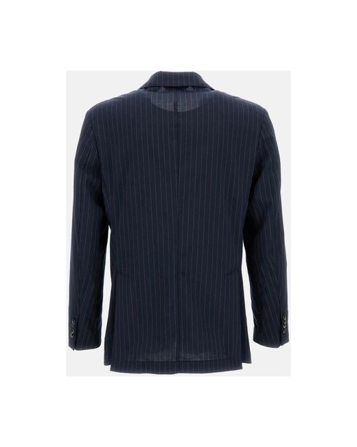 Barena Blue Blazers for men