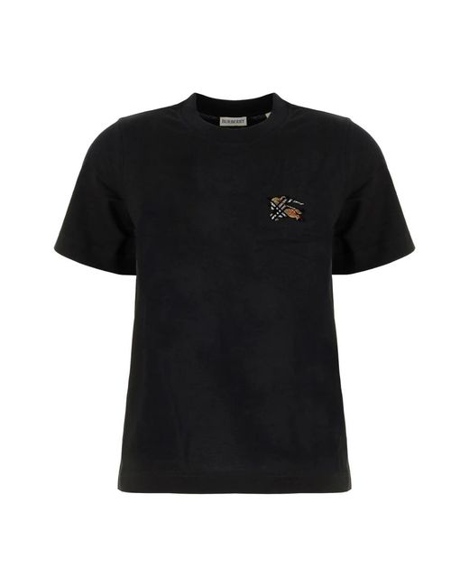 Burberry Black T-Shirts
