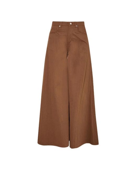 Trousers > wide trousers Liu Jo en coloris Brown