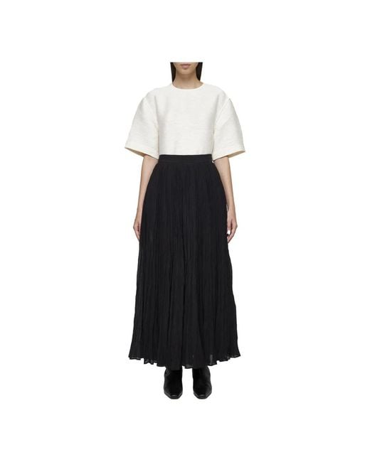 Totême  Black Maxi Skirts
