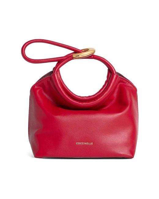 Coccinelle Red Handbags
