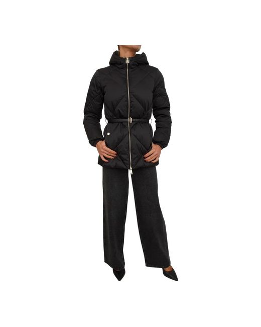 Fracomina Black Winter Jackets