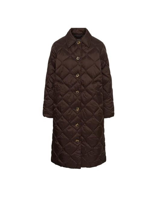 Single-Breasted Coats Part Two en coloris Brown