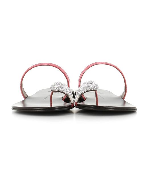 Giuseppe Zanotti White Sliders