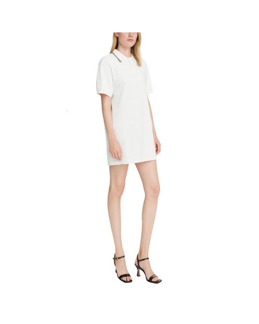 T By Alexander Wang White Short Dresses