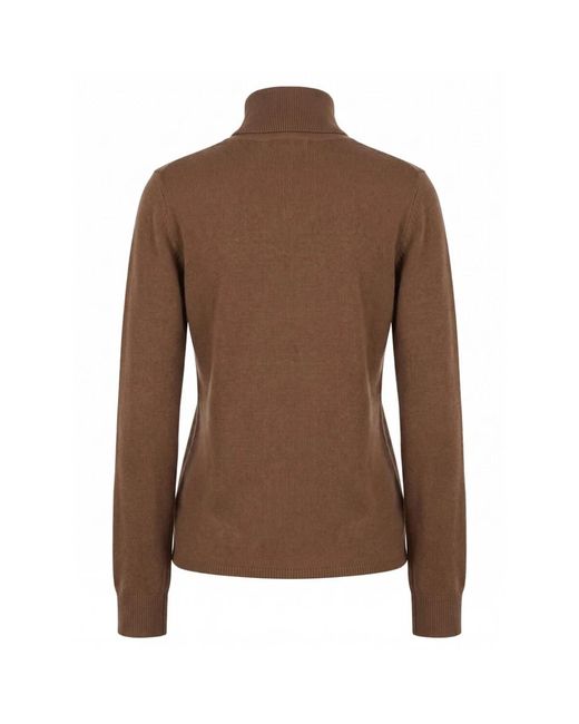 Max Mara Educata Turtleneck in het Brown