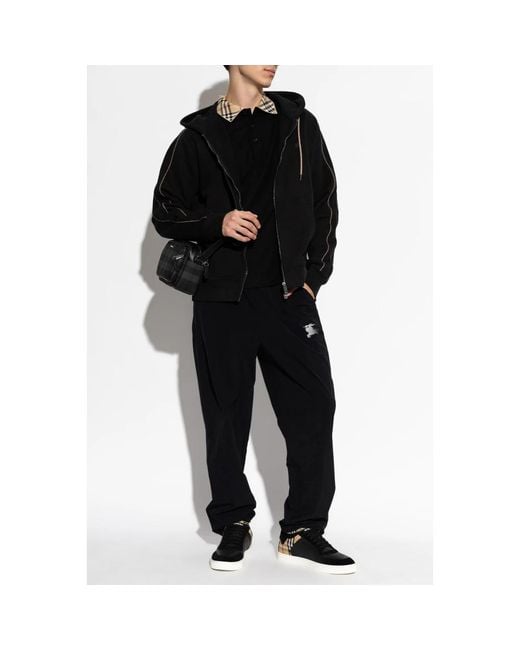 Burberry Black Zip-Throughs for men