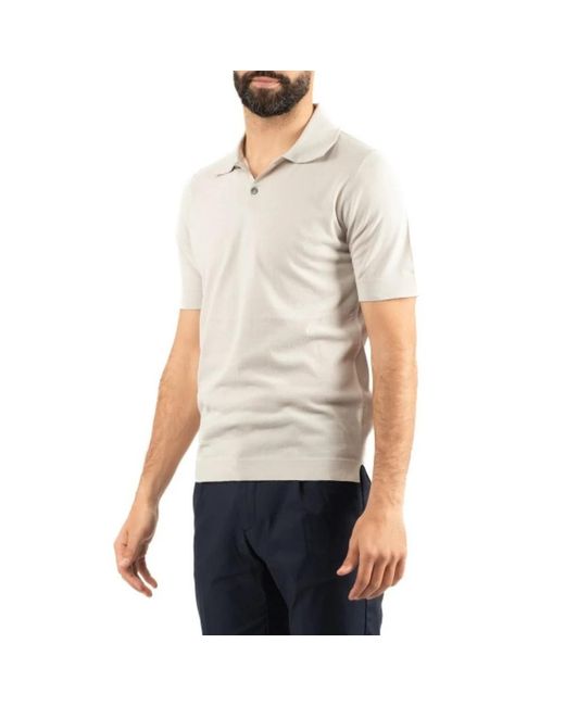 Alpha Industries White Polo Shirts for men