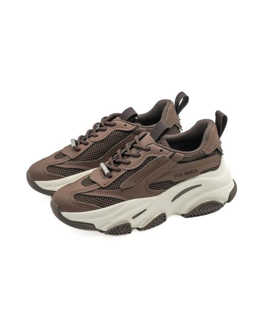 Steve Madden Brown Possession-E Sneaker