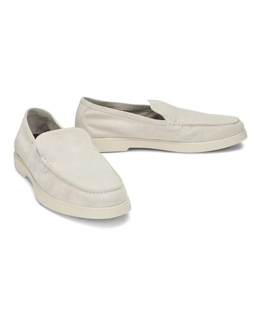 Moorer White Loafers for men