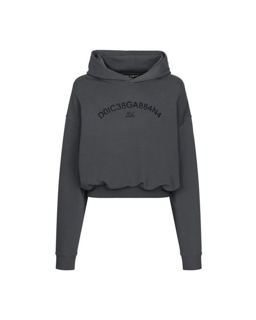 Dolce & Gabbana Klassischer logo print sweatshirt in Gray für Herren