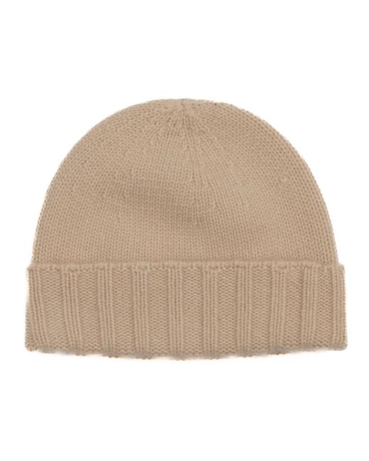 Beanies di Drumohr in Natural da Uomo