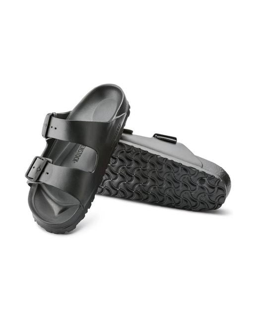Birkenstock Black Sliders