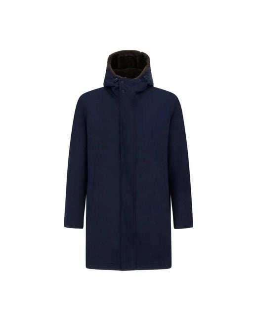Herno Keystone Parka in het Blue voor heren