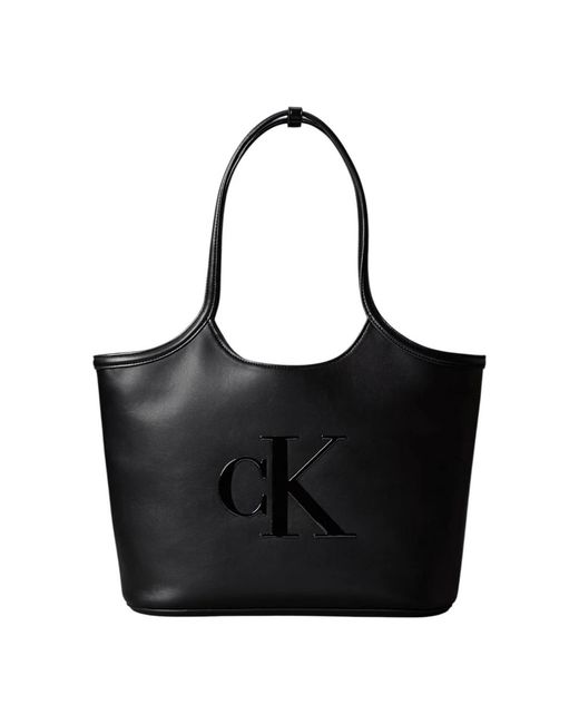 Calvin Klein Black Shopping Bags
