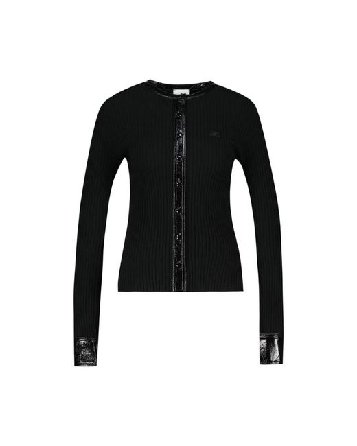 Cardigans Courreges de color Black