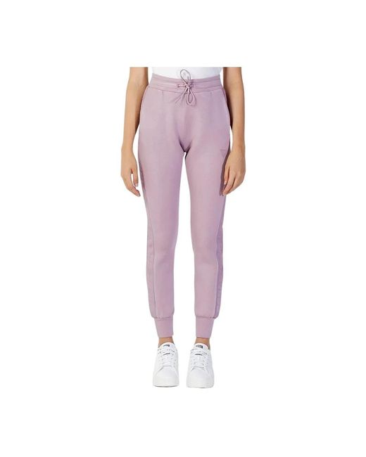 Sweatpants Guess en coloris Purple