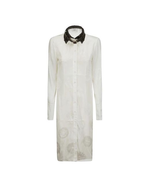 Dresses > day dresses > shirt dresses Coperni en coloris White
