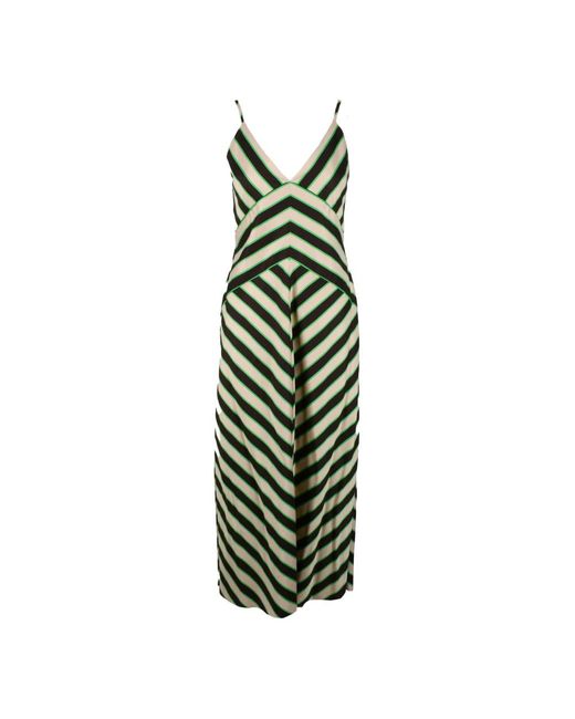 MSGM Kleedjes ,Veelkleurig ,Damesjurk in het Green