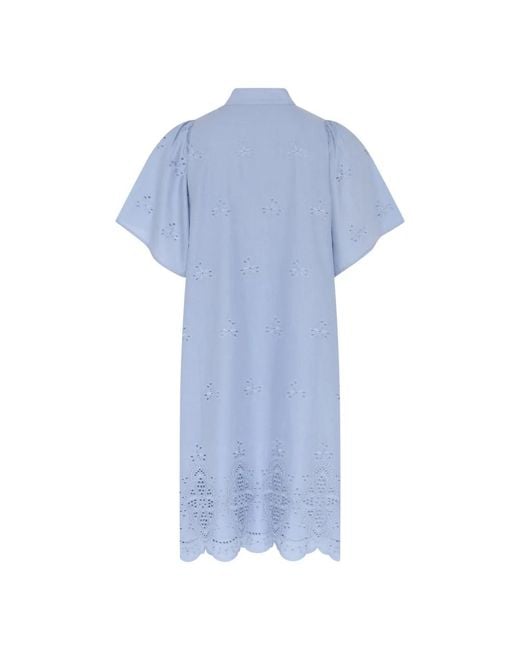 Bruuns Bazaar Blue Shirt Dresses