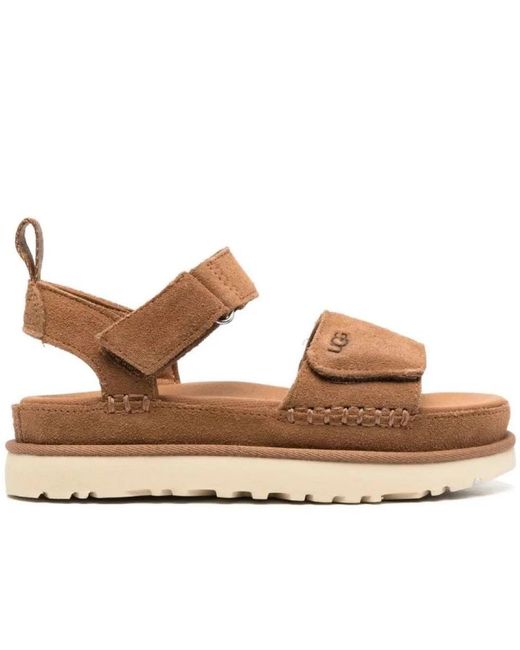 Flat Sandals di Ugg in Brown