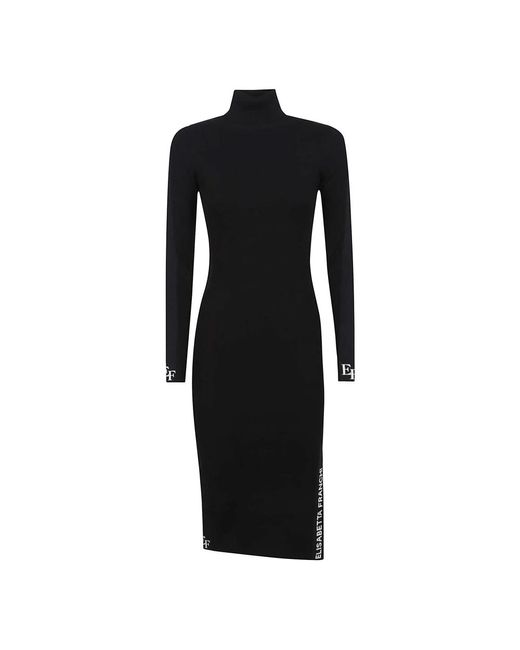 Knitted Dresses di Elisabetta Franchi in Black
