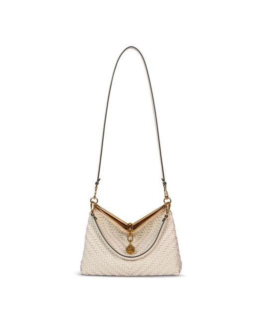 Etro Natural Shoulder Bags