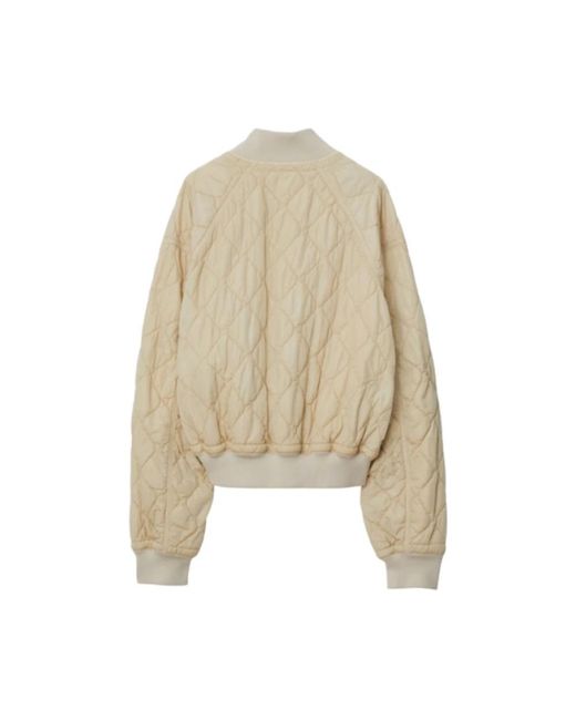 Burberry Natural Bomber Jackets