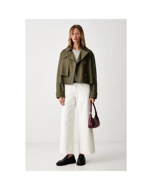Levi's Middy Wide Leg in het White