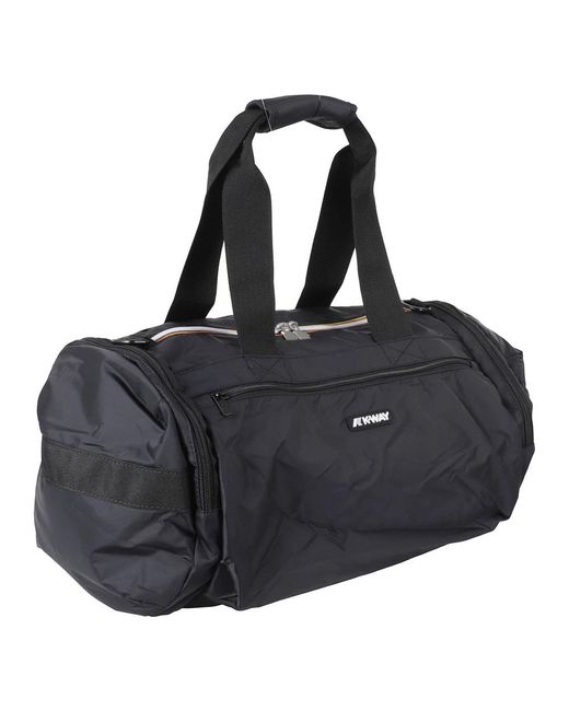 K-Way Black Weekend Bags for men