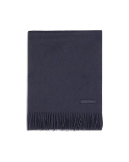 Zegna Blue Winter Scarves for men