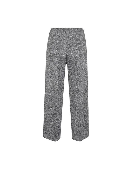 Circus Hotel Gray Wide Trousers