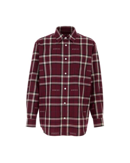 Gucci Purple Casual Shirts for men