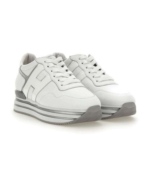 Shoes > sneakers Hogan en coloris White