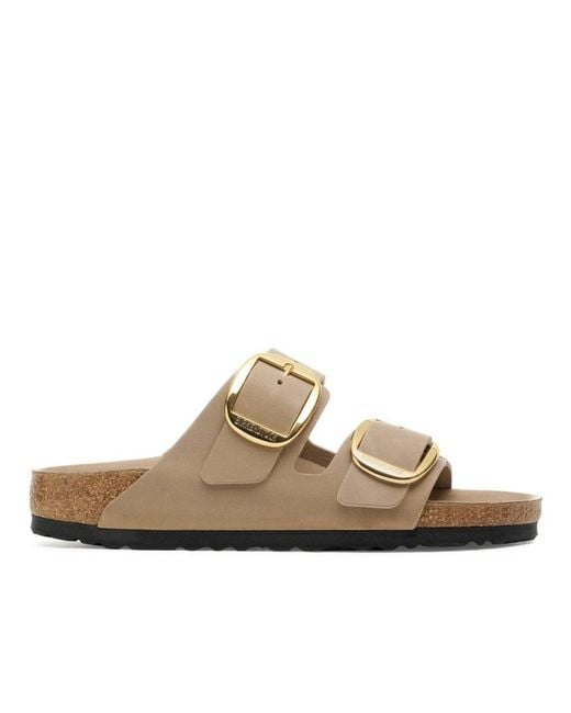 Birkenstock Brown Sliders