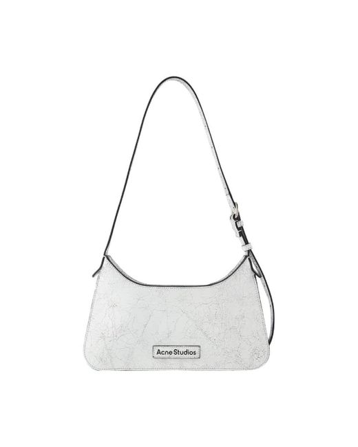 Acne White Shoulder Bags