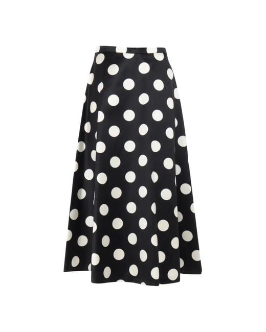Max Mara Black Midi Skirts