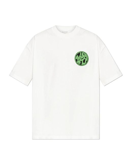 T-Shirts di AllSaints in White da Uomo