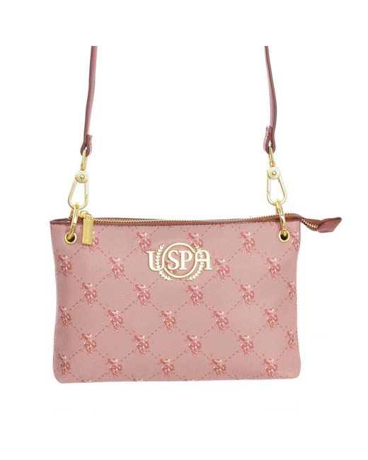 U.S. POLO ASSN. Pink Cross Body Bags